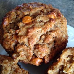 Oatmeal Butterscotch Muffins