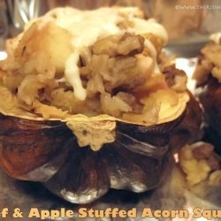 Beef Stuffed Acorn Squash