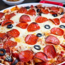 Pepperoni Pizza Casserole