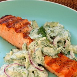 Creamy Cucumber and Dill Salad