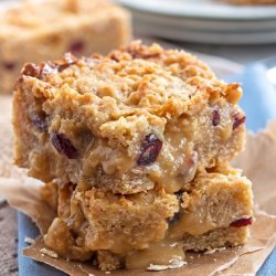 Cranberry Chocolate Oatmeal Bars