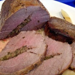 Pineapple/Herb Stuffed Eye of Round or Pork Tenderloin