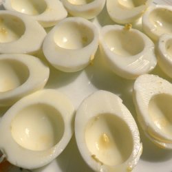 Curried Shrimp Deviled Eggs