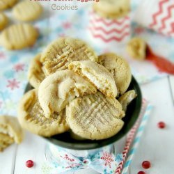 Eggnog Peanut Butter Cookies