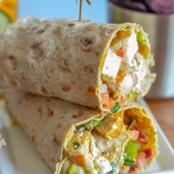 Mediterranean Chicken Wrap