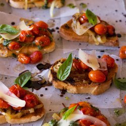 Roasted Tomatoes for Bruschetta