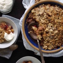 Cranberry-Pear Crisp