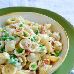 Orecchiette With Pancetta and Peas