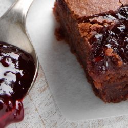 Black Raspberry Brownies