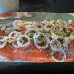 Rainbow Trout With Wine & Tarragon