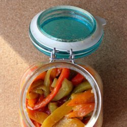 Rainbow Pepper Salad