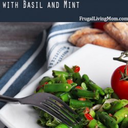 Green Beans With Basil and Mint