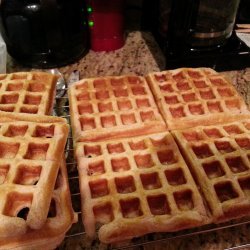 Eggless Waffles