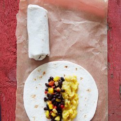 Black Bean Breakfast Burrito