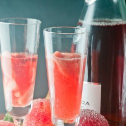 Blood Orange Champagne Cocktail