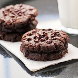 Chocolate Chocolate Chip Cookies