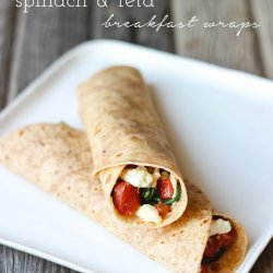 Starbucks Feta Spinach Wrap