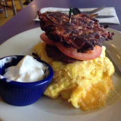 Veggie Sausage Breakfast Sandwich