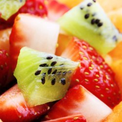 Fresh Fruit with Honey, Mint, and Lime