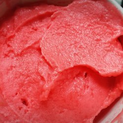 Homemade Raspberry Sorbet