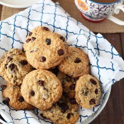 Chocolate Oatmeal Raisin Cookies