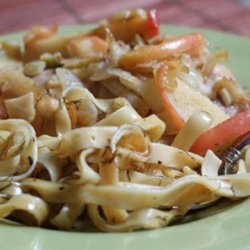 Pork Chops in an Apple and Onion Sauce