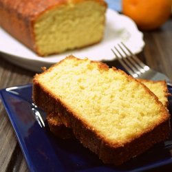 Orange Glazed Pound Cake