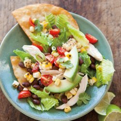 Chicken Tostada Salad