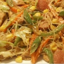 Rice Noodles (Bihon) Guisado