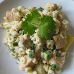 Curry Chicken Pineapple Coconut Salad