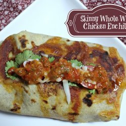 Whole Wheat Chicken Enchiladas