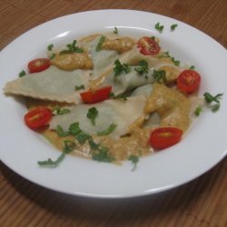 Indo-Italian Fusion Ravioli