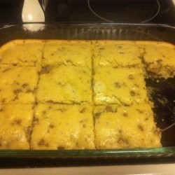 Easy Sausage Pancake Casserole