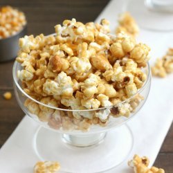 Tequila-Spiked Caramel Corn