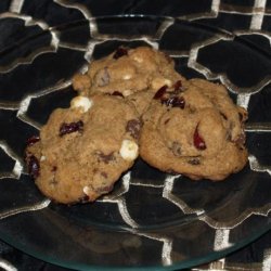 Cranberry Double-Chip Cookies