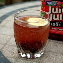 Strawberry-Kiwi Soda (All Natural)