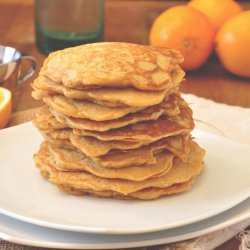 Wheat Blueberry Cakes