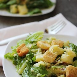 Potato Caesar Salad