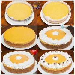 Double-Layer Pumpkin Cheesecake