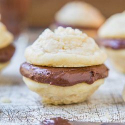 PB&J Sandwich Cookies With M&Ms