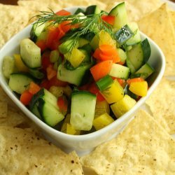 Chunky Cucumber Salsa