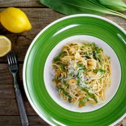 Lemon Garlic Spaghetti