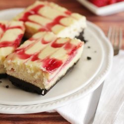 White Chocolate-Raspberry Cheesecake Bars