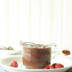 Raspberry-fudge sauce