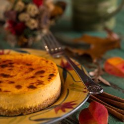 Pumpkin Brulee Cheesecake