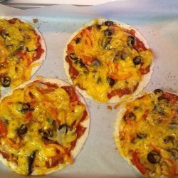 Corn Tortilla Pizzas