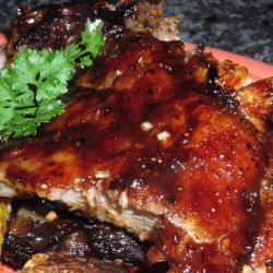 Five Spice Spareribs With Hoisin-honey Glaze