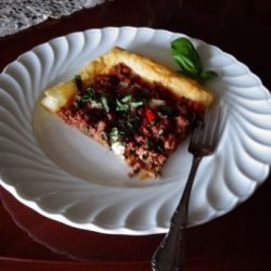 Ground Turkey Puff Pizza