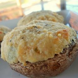 Seafood Stuffed Mushrooms