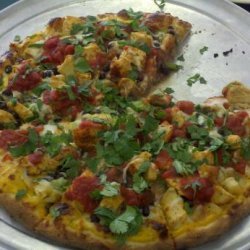 Fia's Southwestern Breakfast Pizza